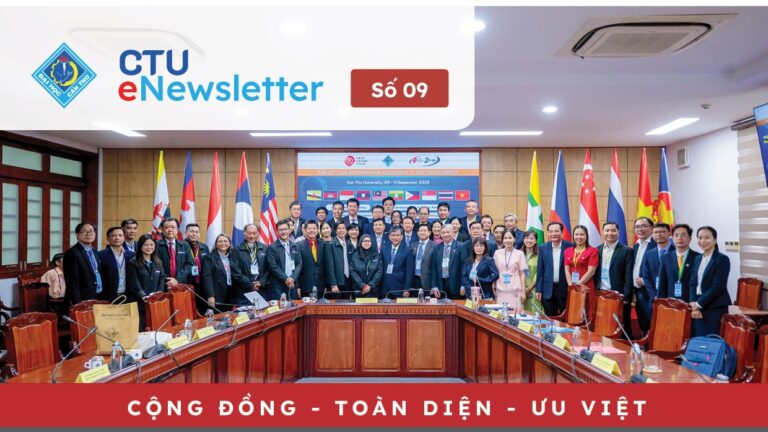 [CTU eNewsletter 09] – Đại học Cần Thơ: Dấu mốc mới trên hành trình phát triển