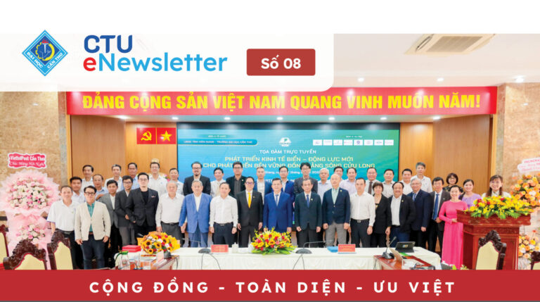 [CTU eNewsletter 08] Tọa đàm SDMD lần thứ 11 năm 2025: “Phát triển Kinh tế Biển – Động lực mới cho phát triển Bền vững Đồng bằng sông Cửu Long”