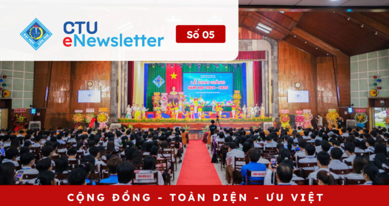 [CTU eNewsletter 05] Trường Đại học Cần Thơ tưng bừng khai giảng năm học mới
