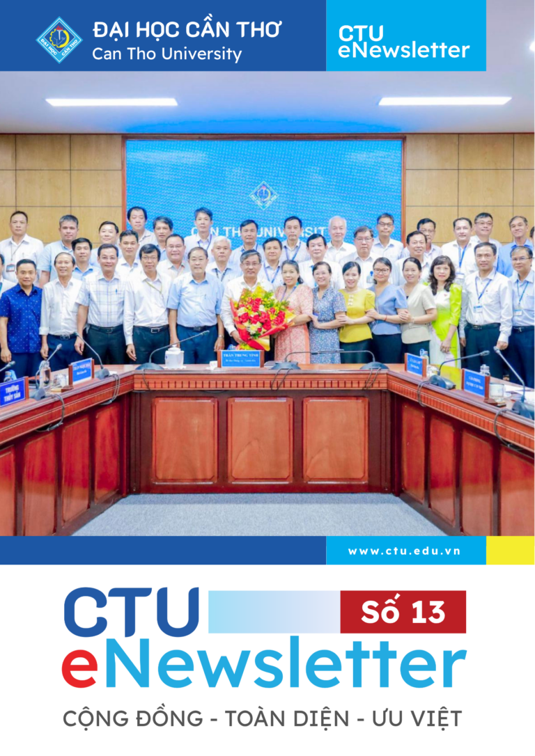 CTU eNewsletter 13 – PGS.TS. Trần Trung Tính được bổ nhiệm giữ chức Thứ trưởng Bộ Khoa học và Công nghệ